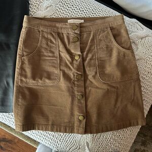 Tory Burch Lucitano Courdoroy Skirt 8